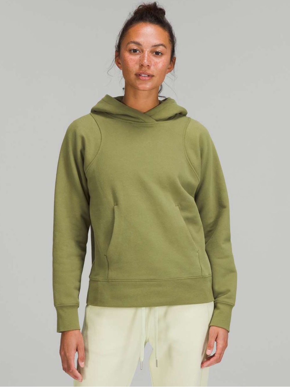 Lululemon Loungeful Hoodie - NWT - Size 12 - Bronze Green